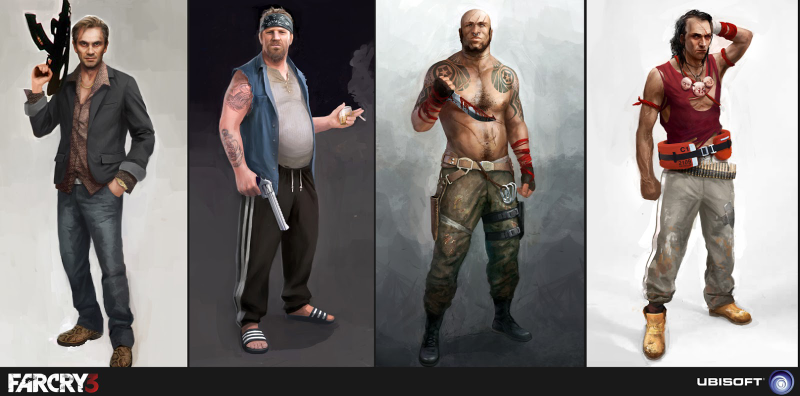 Illustration for article titled Everyone In Far Cry 3 Looks Absolutely Crazy. Everyone.